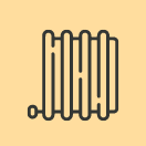 Schiettekat-Centrale-Verwarming-icon Schiettekat Centrale Verwarming Icon